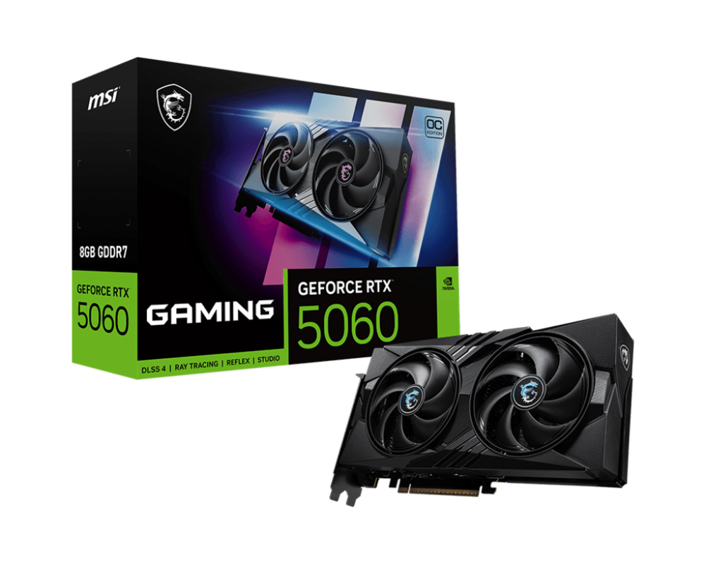Видеокарта MSI RTX5060 8G GAMING OC 5