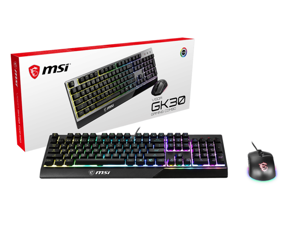Клавиатура MSI VIGOR GK30 COMBO US 5