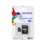 <span>Флаш карта</span> 16GB SDMICRO+ADAP ADATA CL10 <span class='catalog-num-in-name'>AUSDH16GCL10-RA1</span> - 