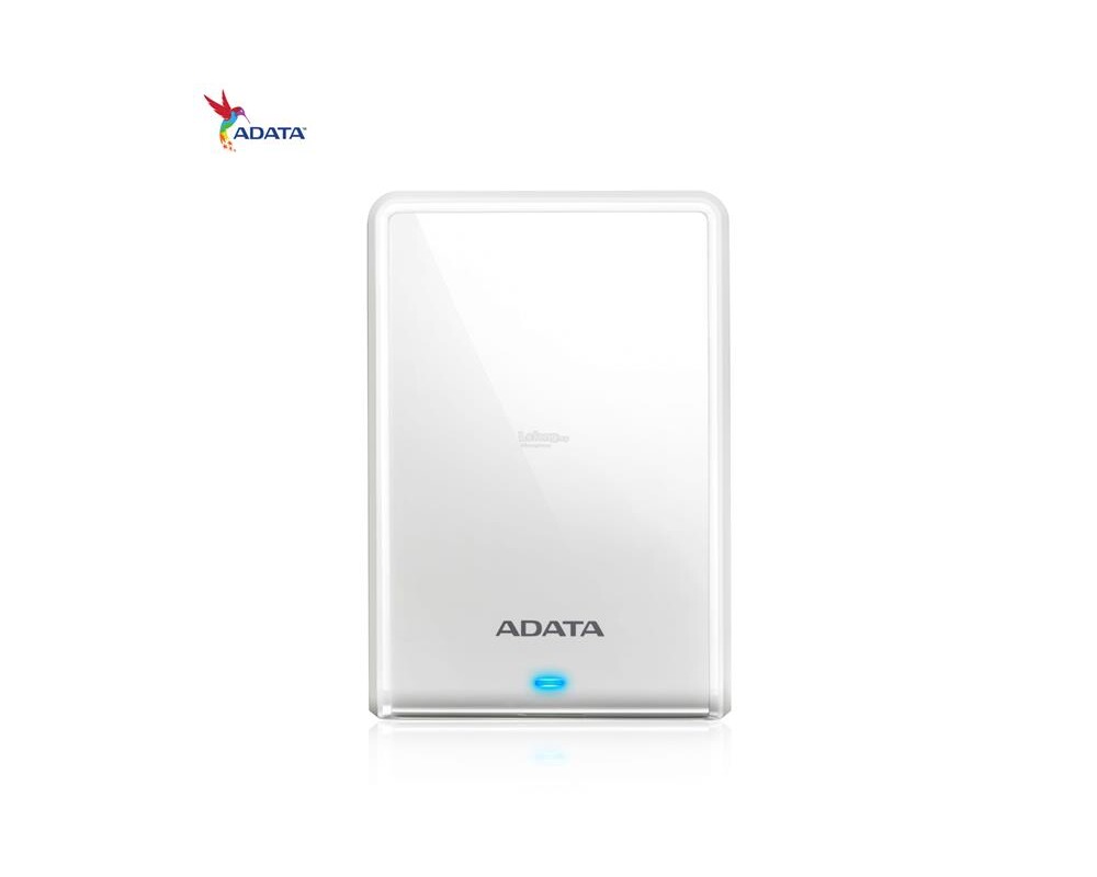 Твърд диск ADATA 2TB External HV620S USB3 WHI