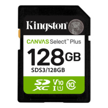  KINGSTON 128GB SDXC Canvas Select Plus Gen3 150MB 833470 SDS3/128GB на топ цена - PIC.bg