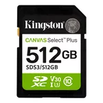 <span>Флаш карта</span> KINGSTON 512GB SDXC Canvas Select Plus Gen3 150MB <span class='catalog-num-in-name'>SDS3/512GB</span> - 