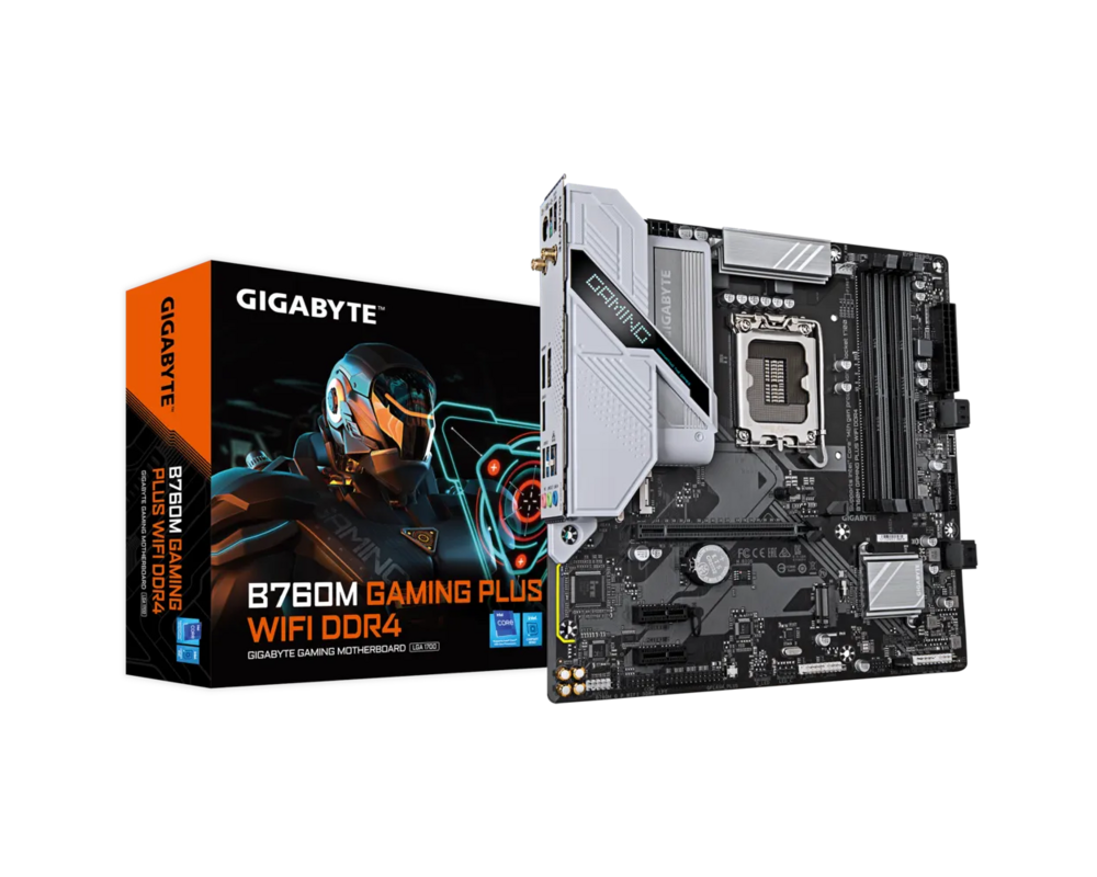 Дънна платка GB B760M GAMING PLUS WIFI DDR4 4