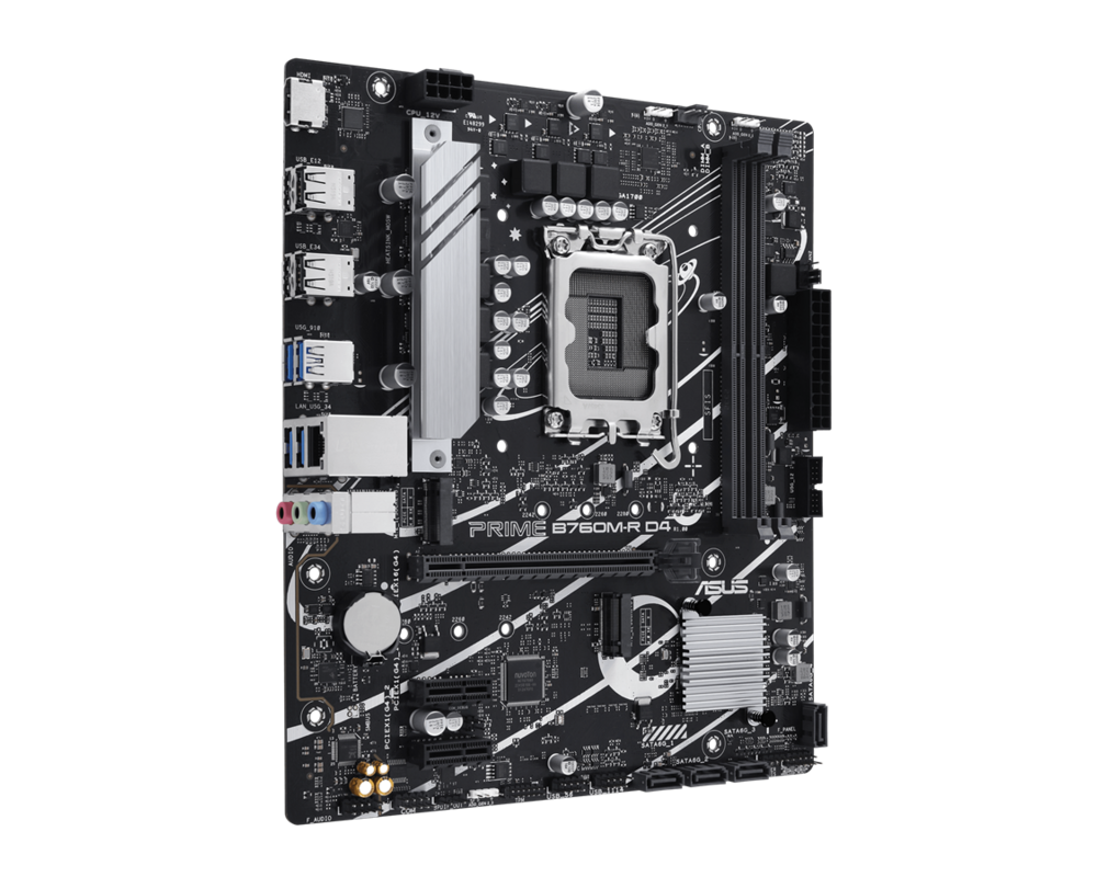 Дънна платка ASUS PRIME B760M-R D4 2