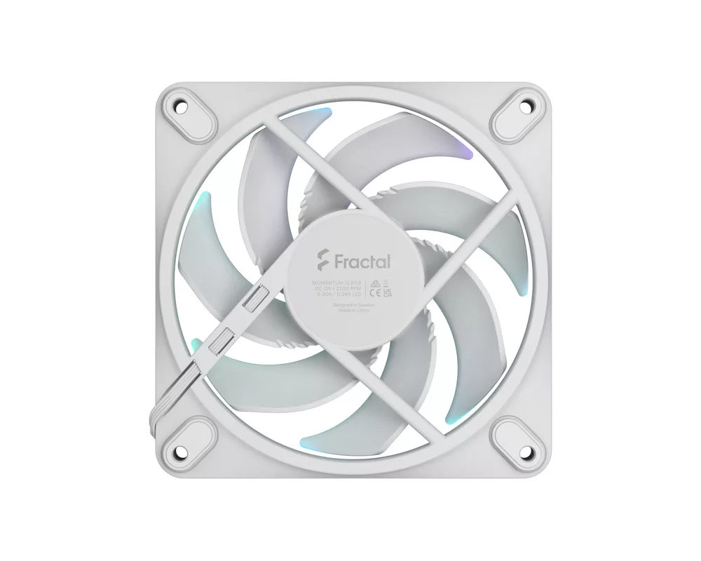 Вентилатор FD MOMENTUM 12 RGB WHITE 5