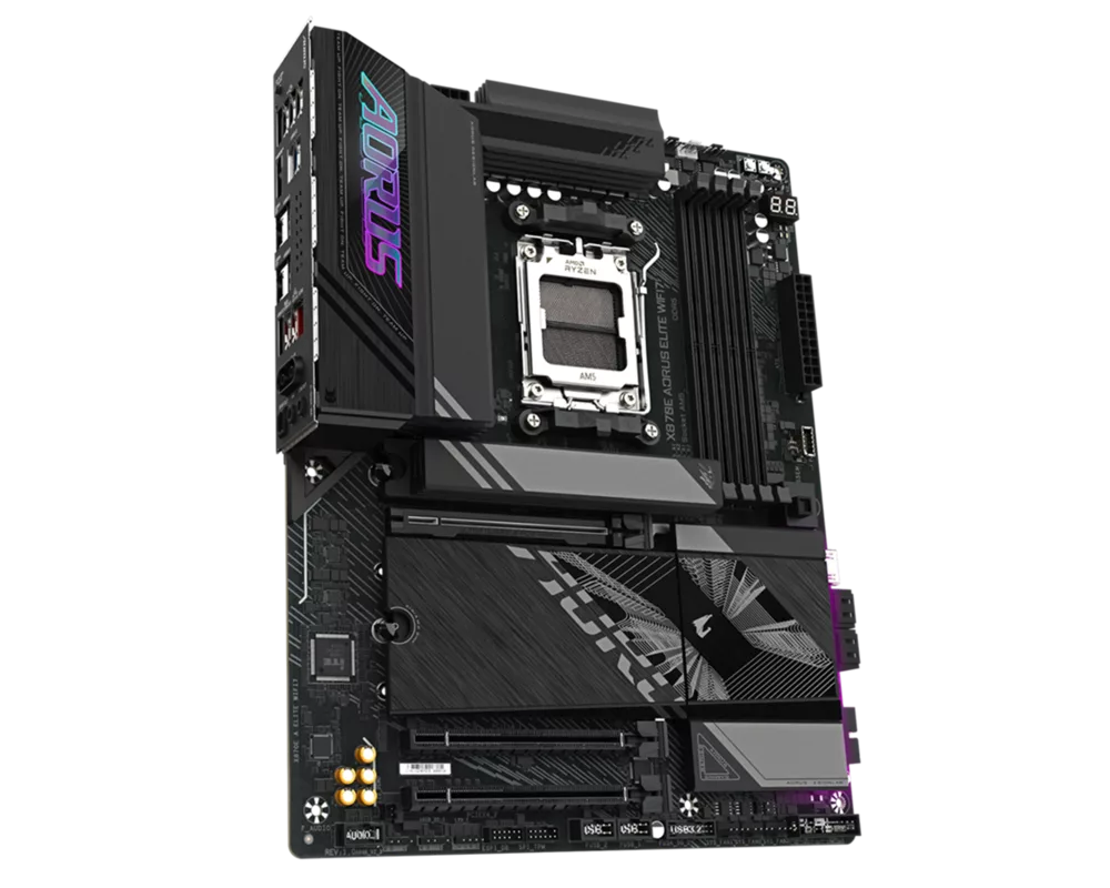 Дънна платка GB X870E A ELITE WF7 ICE/AM5 2