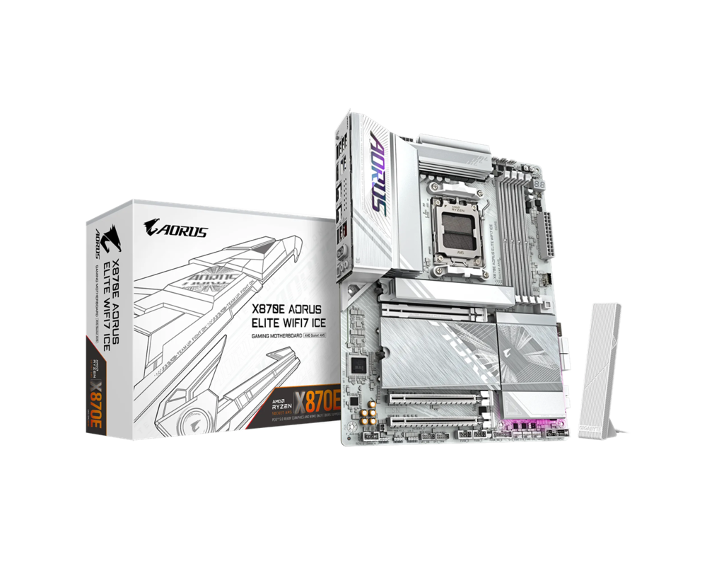 Дънна платка GB X870E A ELITE WF7 ICE/AM5 9