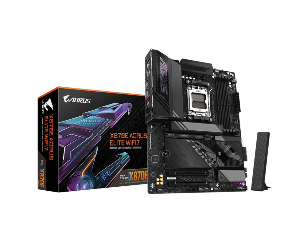 Дънна платка GB X870E A ELITE WF7 ICE/AM5 5