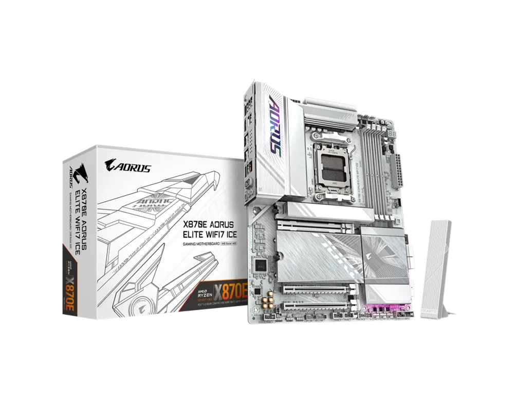 Дънна платка GB X870E A ELITE WF7 ICE/AM5 9