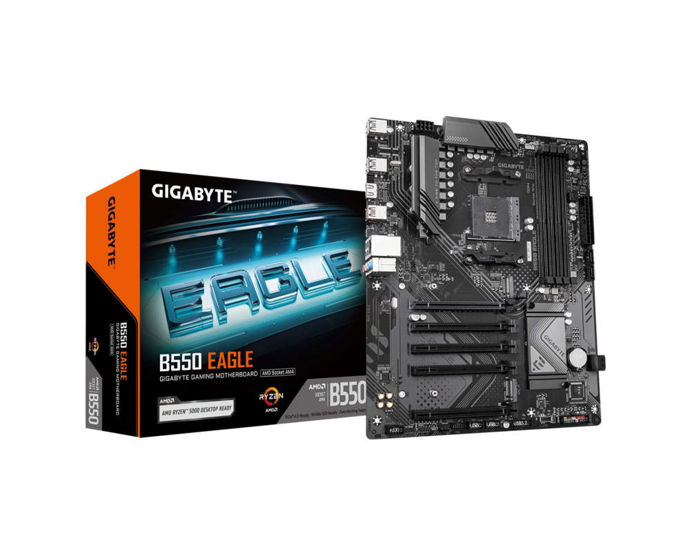 Дънна платка GIGABYTE B550 EAGLE AM4 MB 4xDDR4 4xSATA 2xM.2 8