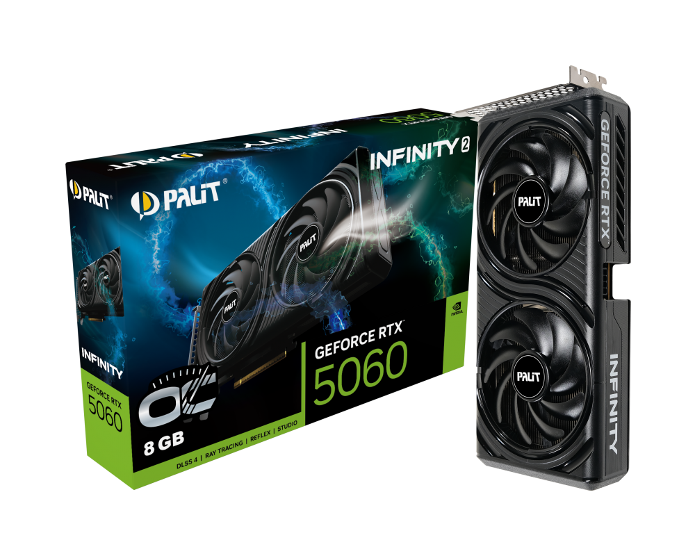 Видеокарта PALIT RTX5060 INFINITY 2 OC 8G 8