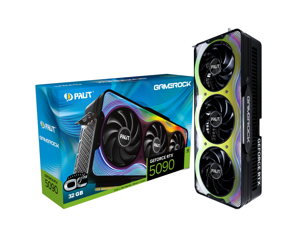 Видеокарта PALIT RTX5090 GAMEROCK OC 32GB 8