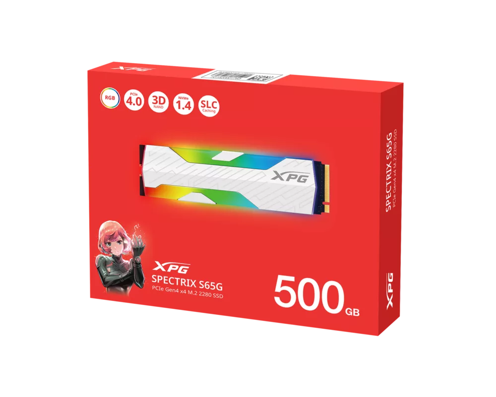 SSD XPG SPECTRIX S65G 500G M2 PCIE 4
