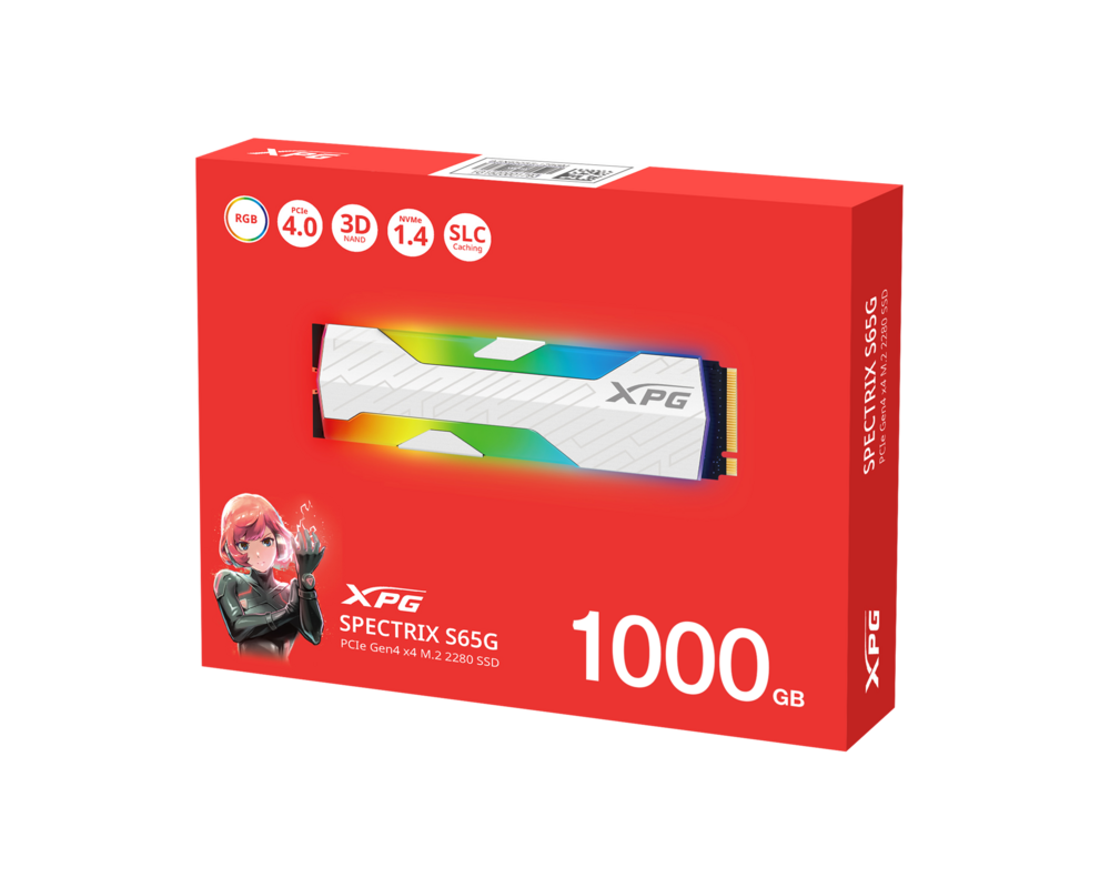 SSD XPG SPECTRIX S65G 1T M2 PCIE 4