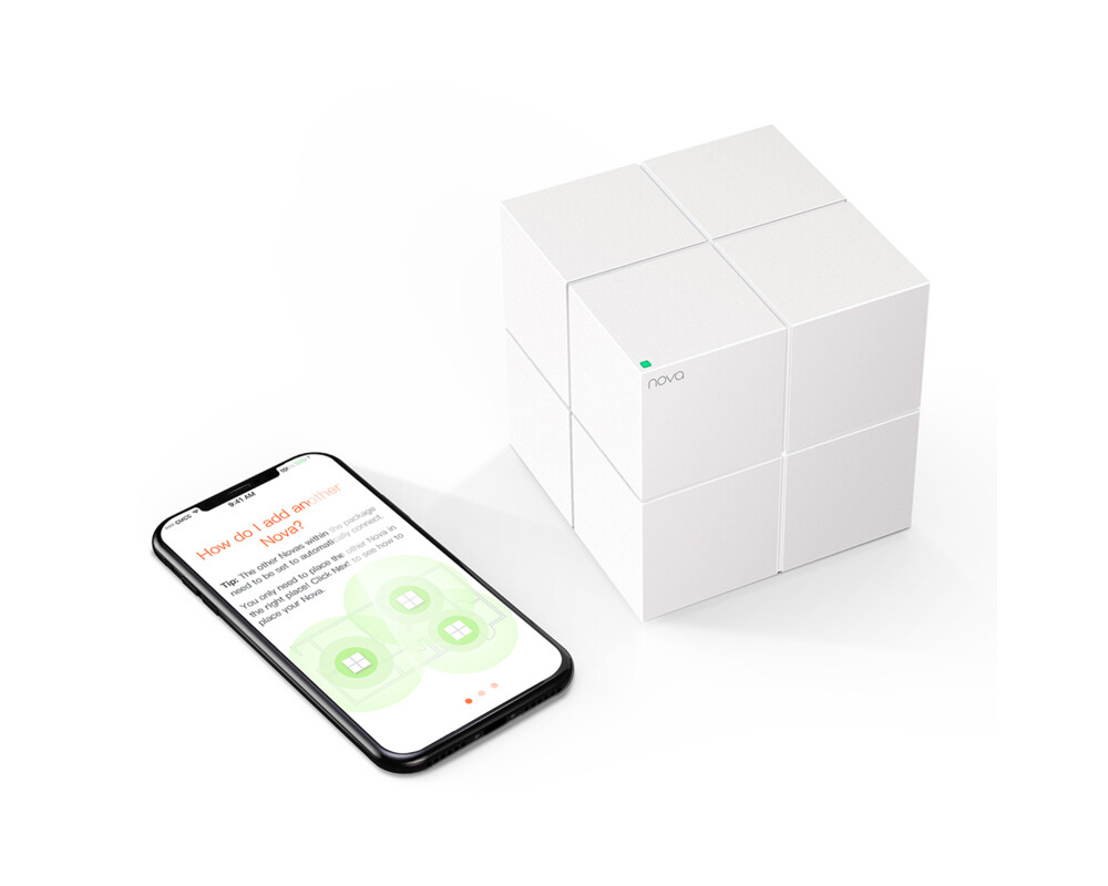 Рутер TENDA MW6 / MESH 2 PACK 3