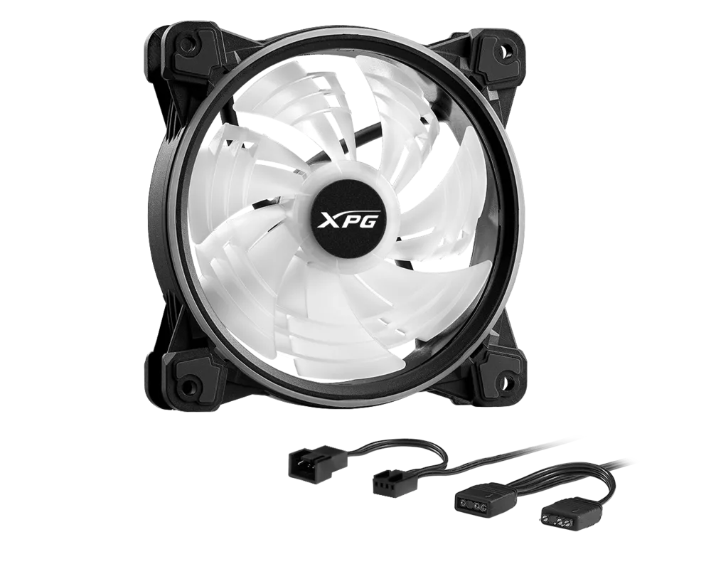 Вентилатор XPG HURRICANE 120 ARGB PWM BK 2