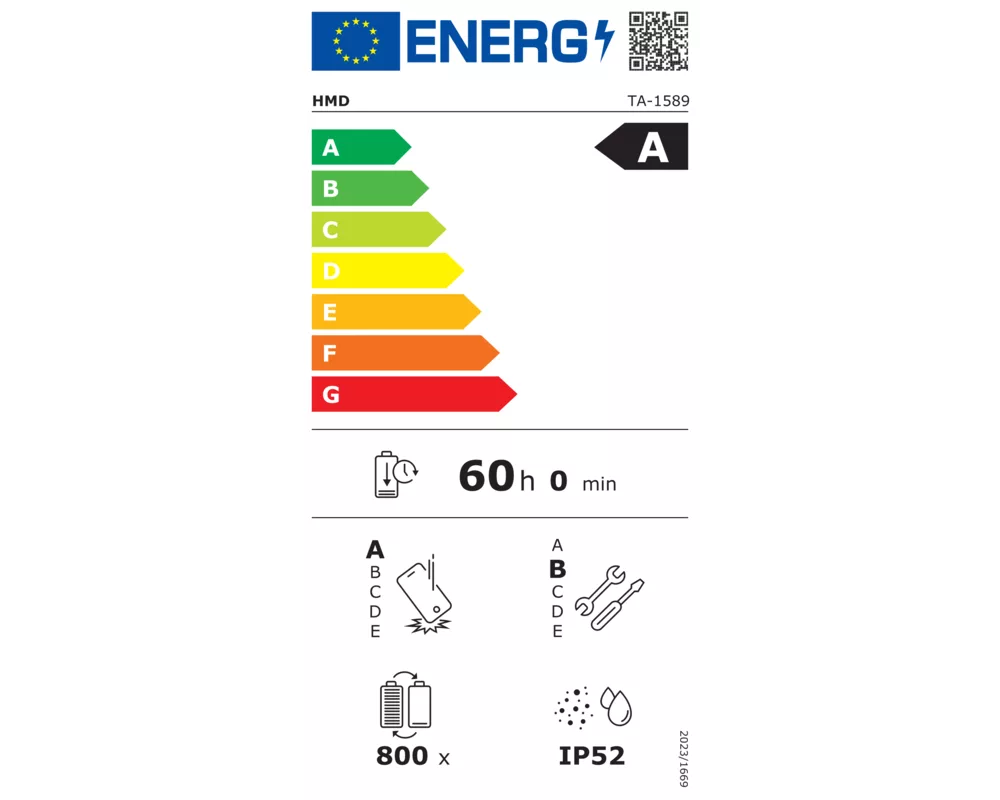 Смартфон HMD PULSE DS 4/64 BLACK 7