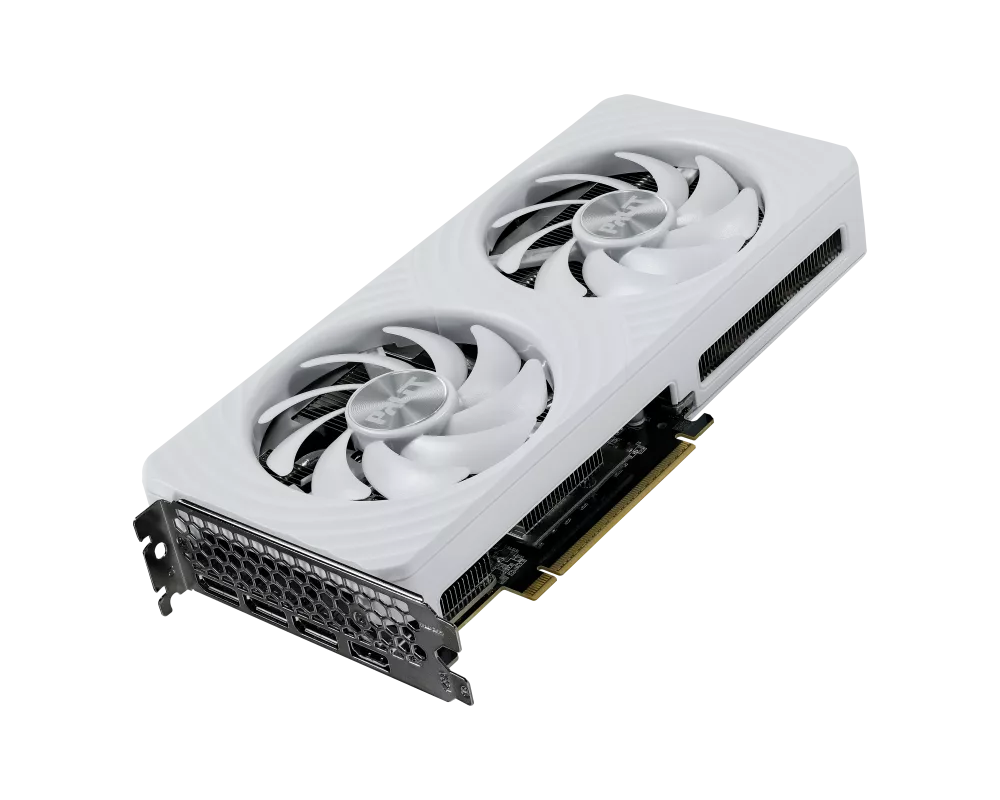 Видеокарта Palit GeForce RTX 5060 8GB White OC DLSS 4 2