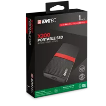  EMTEC EXT SSD X200 1T /USB-C 899063 ECSSD1TX200 на топ цена - PIC.bg