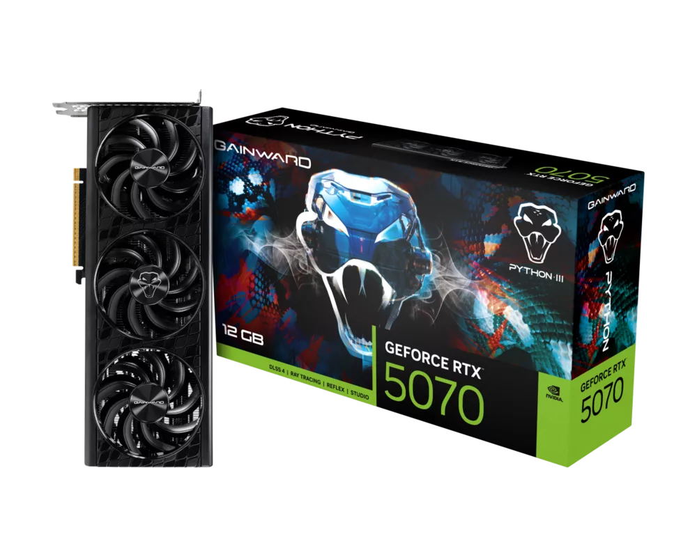 Видеокарта GW RTX5070 PYTHON III 12GB 7