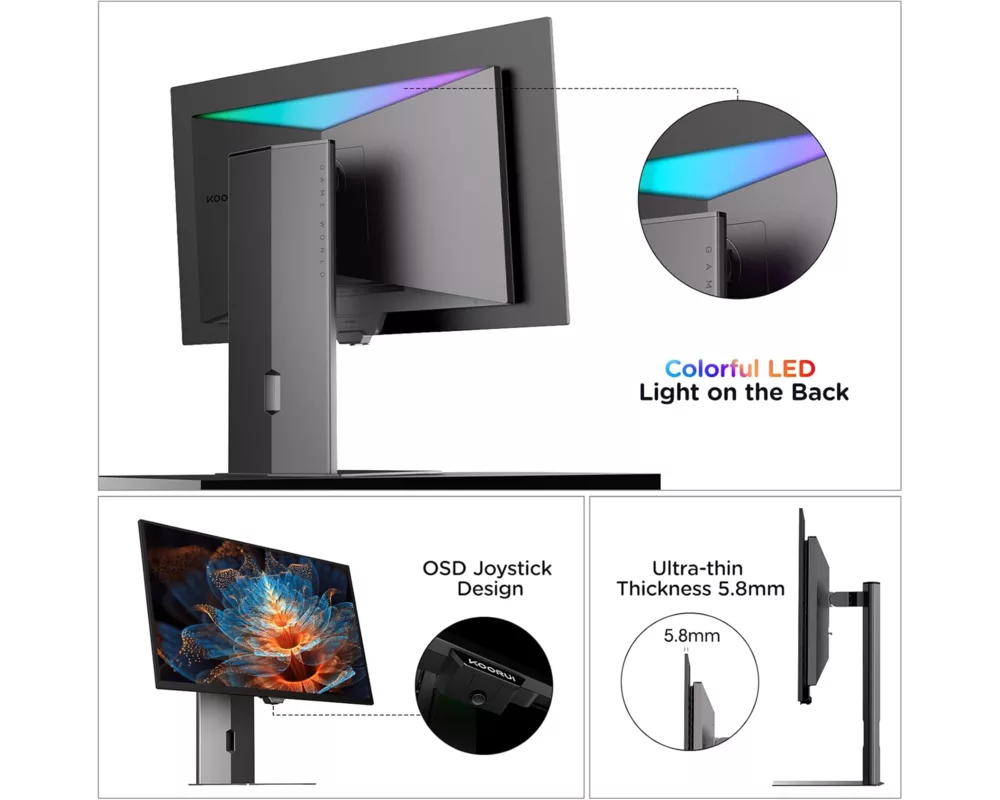 Монитор Koorui 27" S2721XO QHD QD-OLED 2