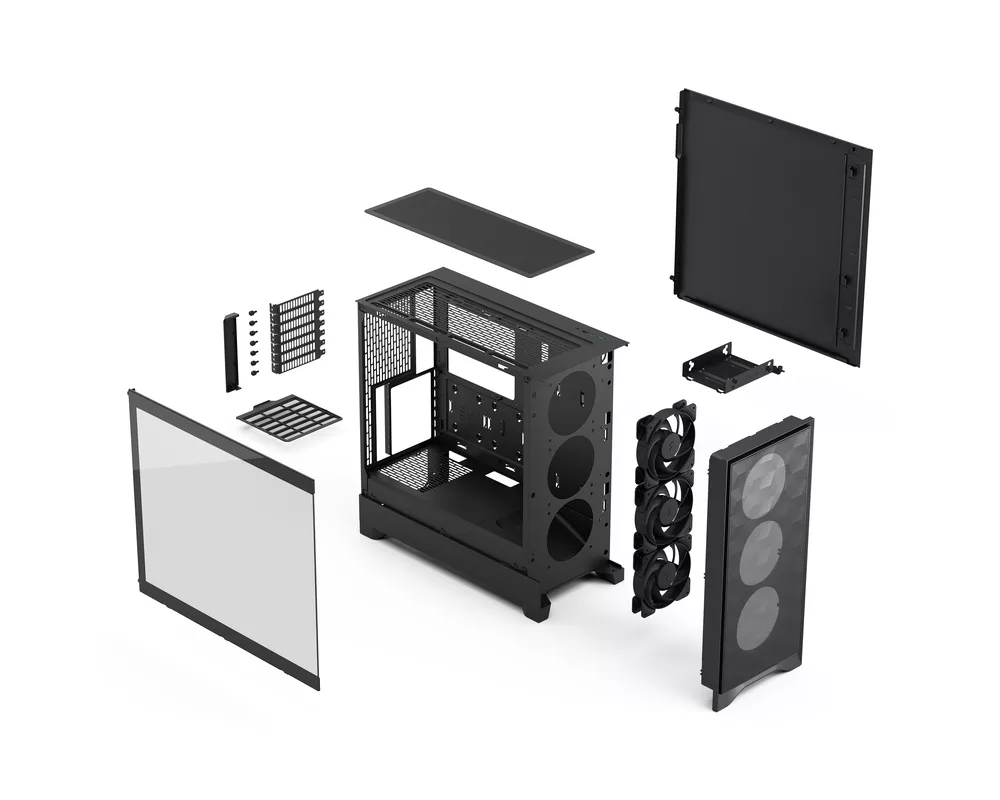 Кутия Fractal design POP 2 AIR BLACK TG 10