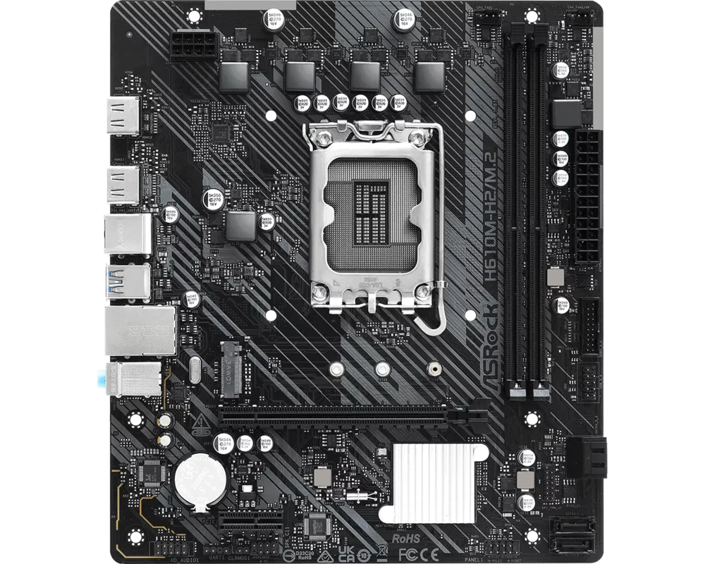 Дънна платка ASROCK H610M-H2/M.2  /DDR4 2