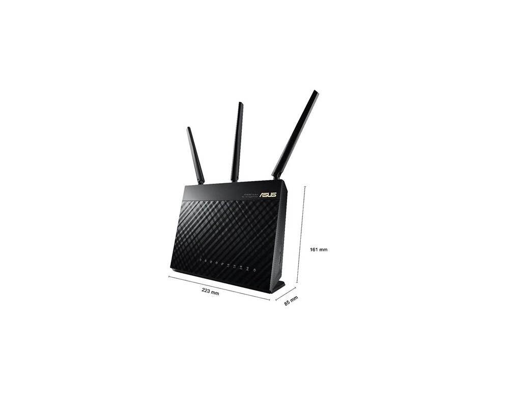 Рутер ASUS RT-AC68U WL GB 8 Рутер ASUS RT-AC68U WL GB 8