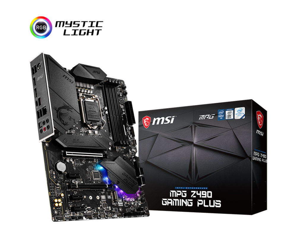 Дънна платка MSI MPG Z490 GAMING PLUS Дънна платка MSI MPG Z490 GAMING PLUS