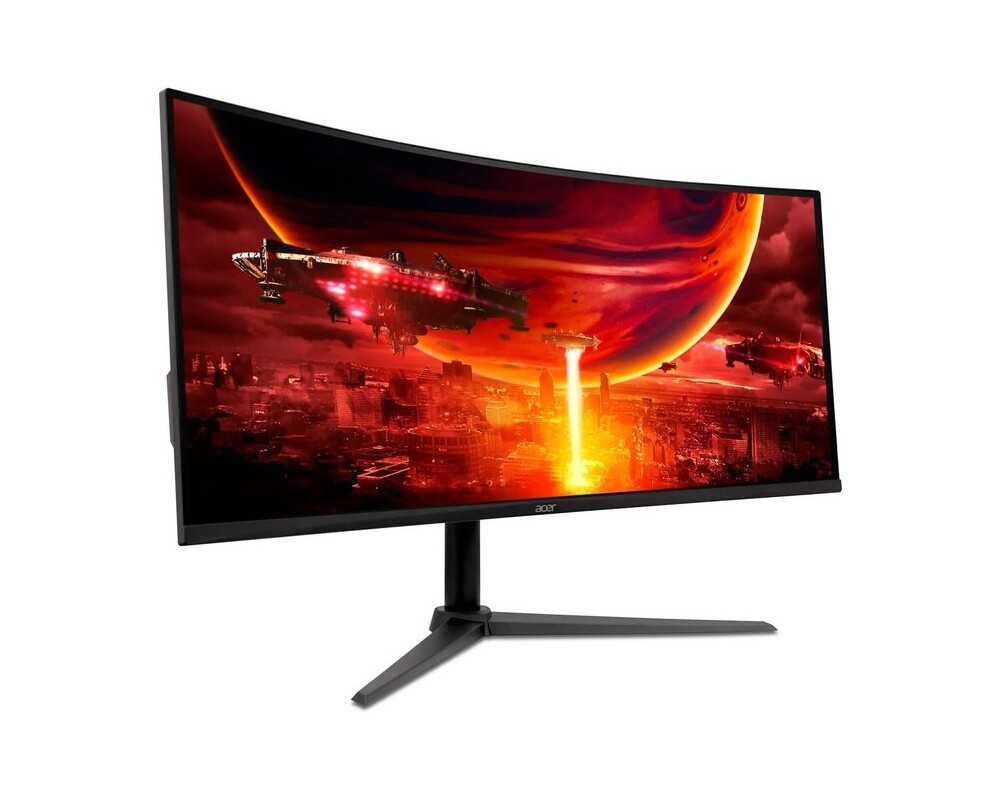 Монитор ACER ED340CUS3 34inch WQHD Curved ZeroFrame VA 180Hz 21:9 1ms VRB 250nits 2xHDMI DP MM Audio out HDR10 EU Black 9 Монитор ACER ED340CUS3 34inch WQHD Curved ZeroFrame VA 180Hz 21:9 1ms VRB 250nits 2xHDMI DP MM Audio out HDR10 EU Black 9