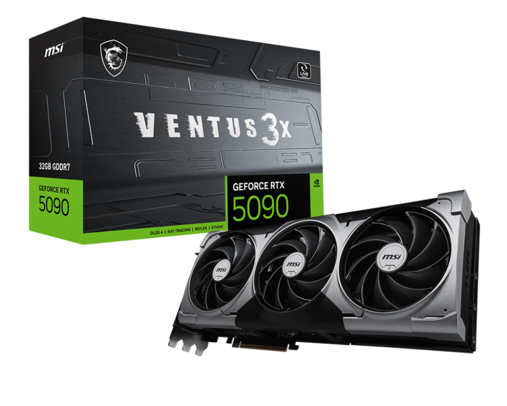 Видеокарта MSI RTX5090 32G VENTUS 3X 5 Видеокарта MSI RTX5090 32G VENTUS 3X 5