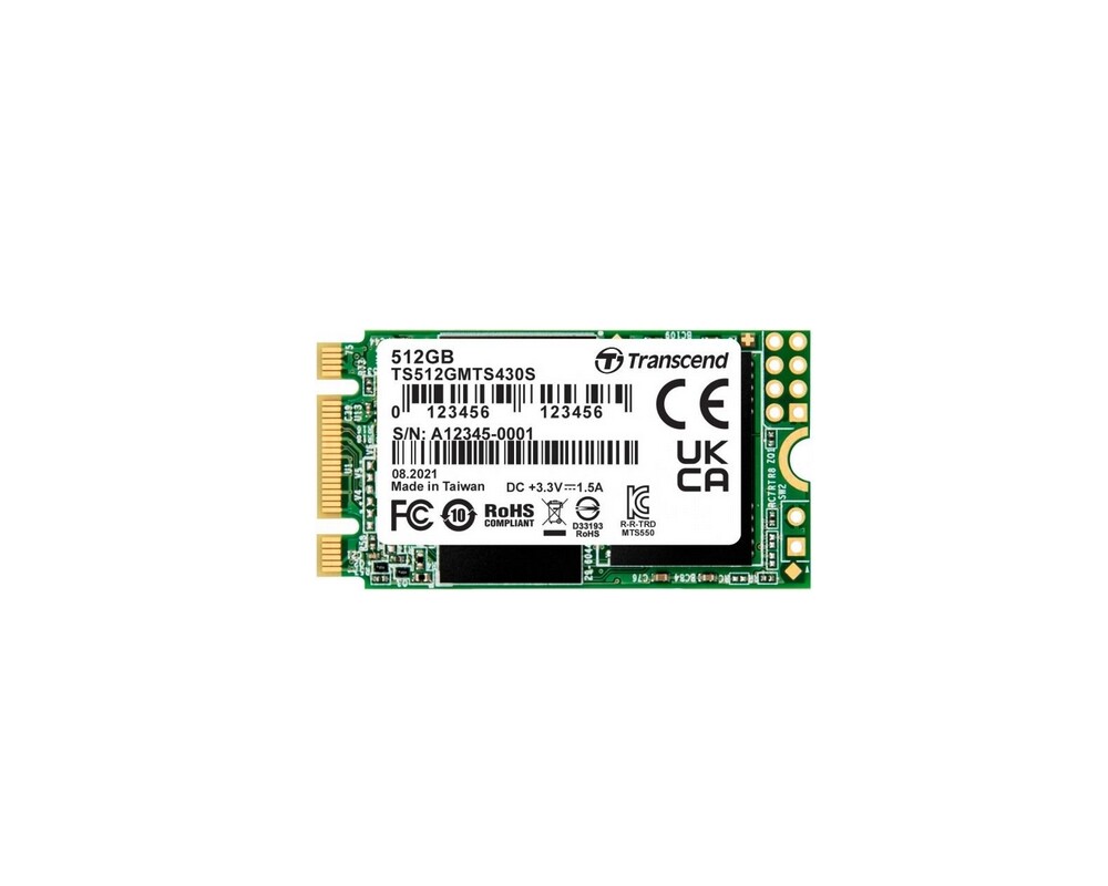 SSD 512GB Transcend 430S M.2 2242 SATA-III SSD 3