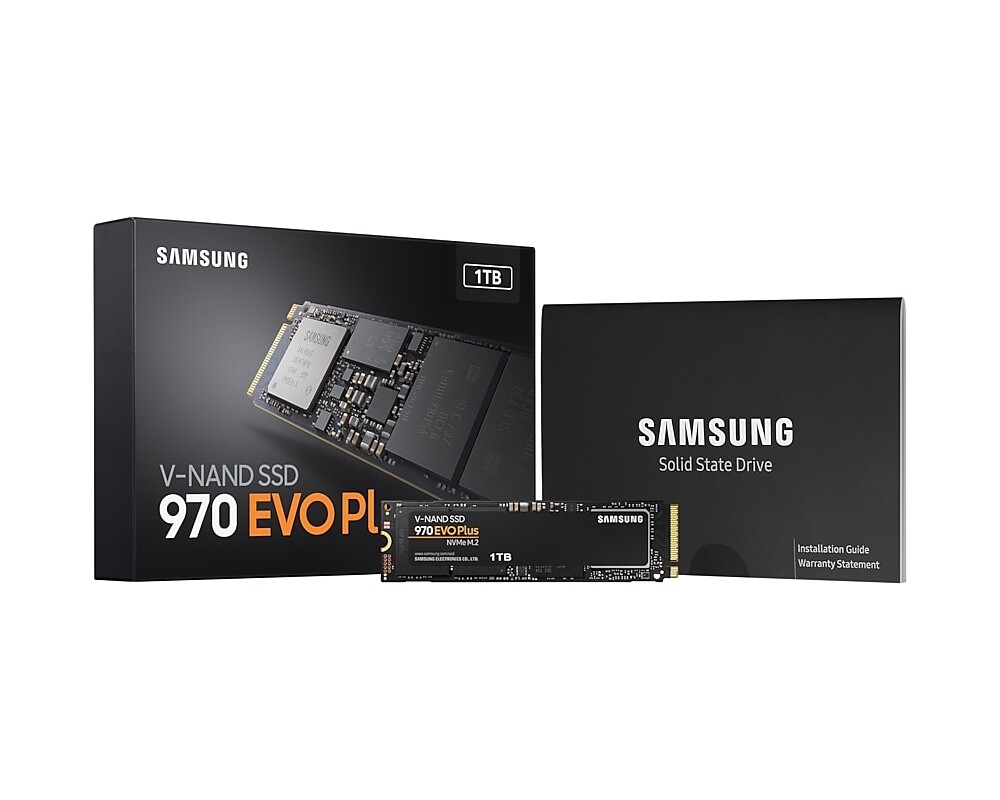 SSD 1TB Samsung 970 EVO Plus M.2 2280 PCIe 3.0 NVMe SSD 8