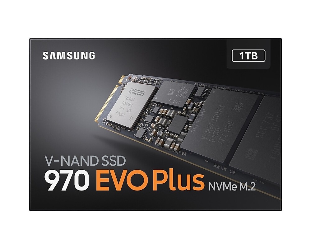 SSD 1TB Samsung 970 EVO Plus M.2 2280 PCIe 3.0 NVMe SSD 6