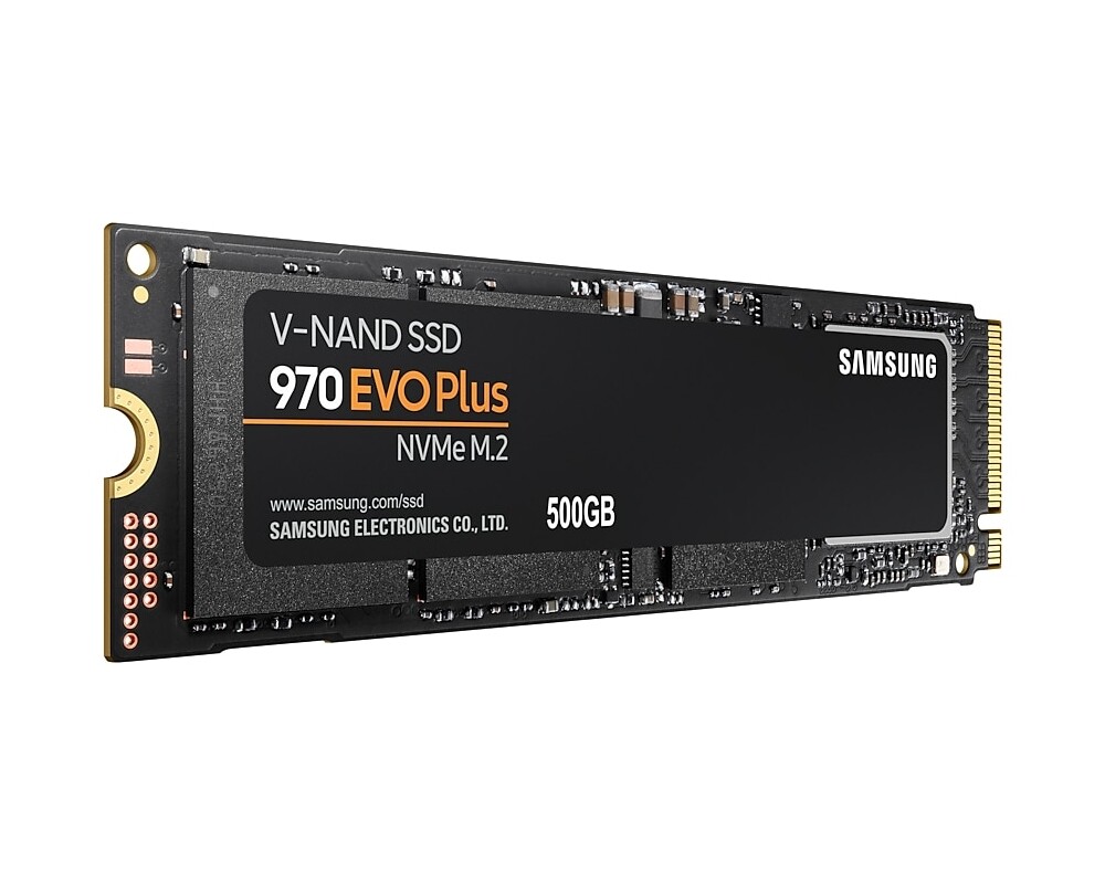 SSD 500GB Samsung 970 EVO Plus M.2 2280 PCIe 3.0 NVMe SSD 4