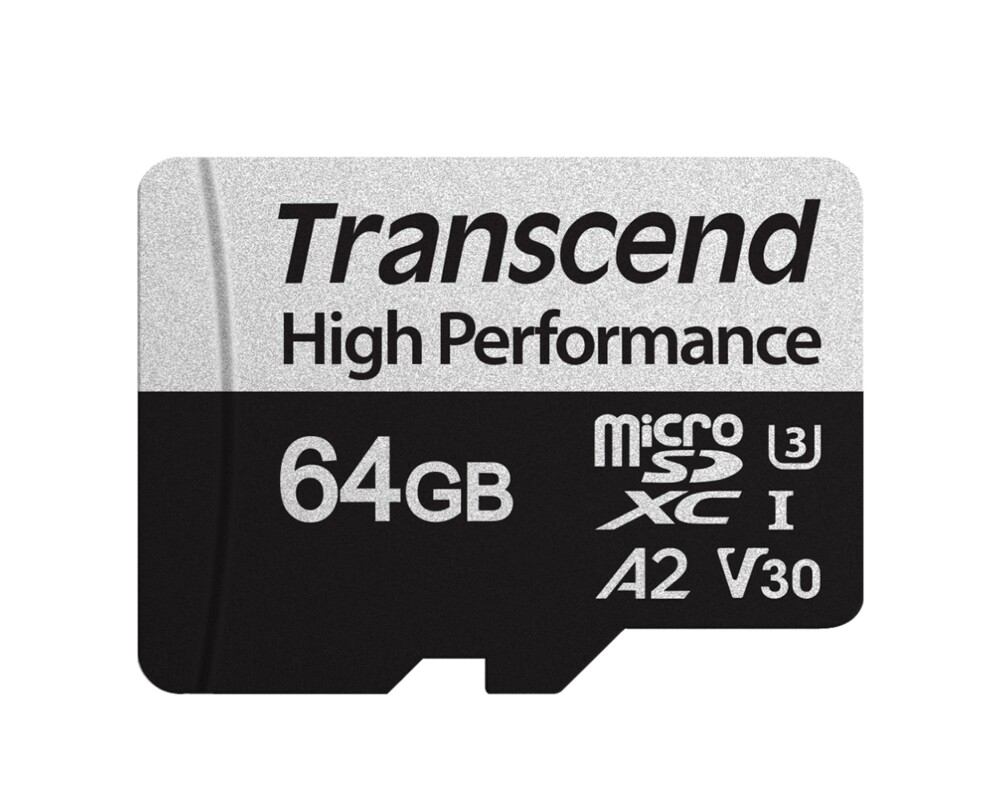 Флаш карта Transcend 64GB microSD with adapter UHS-I U3 A2 2