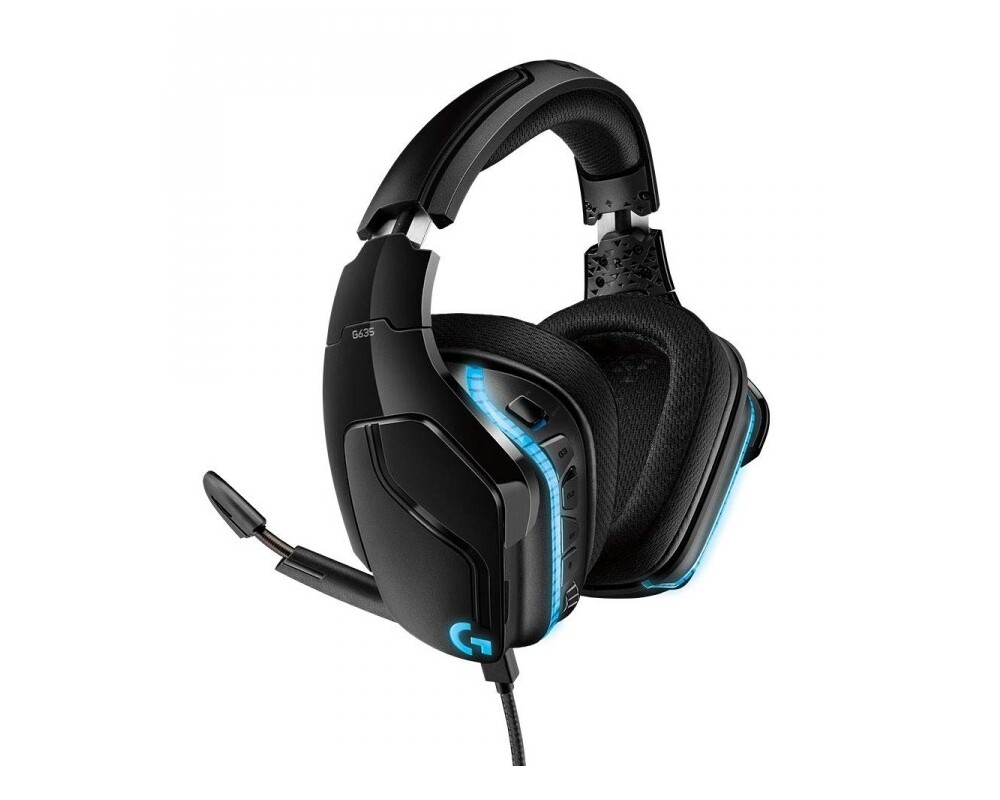 Слушалки Logitech G635 7.1 Lightsync Gaming Headset 2