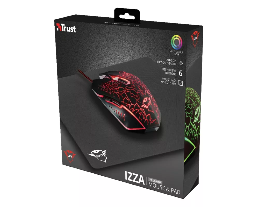 Мишка TRUST GXT 783 Gaming Mouse & Mouse Pad 3