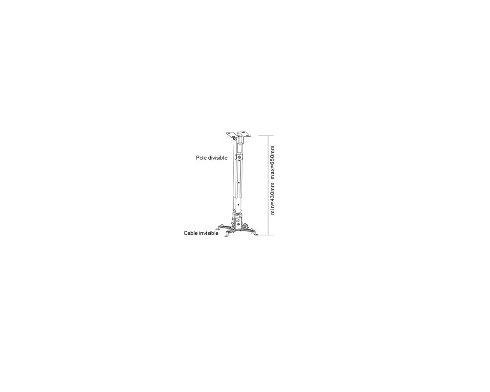 Стойка Sunne Universal Ceiling Projector Bracket 2