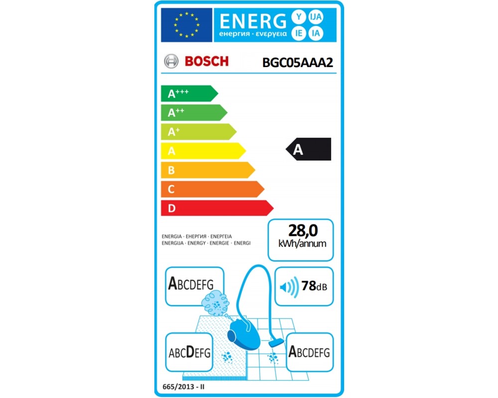 Прахосмукачка Bosch BGC05AAA2 10