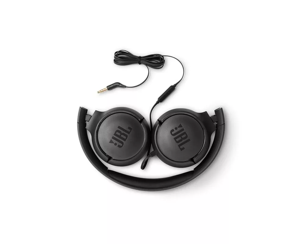 Слушалки JBL T500 BLK HEADPHONES 3