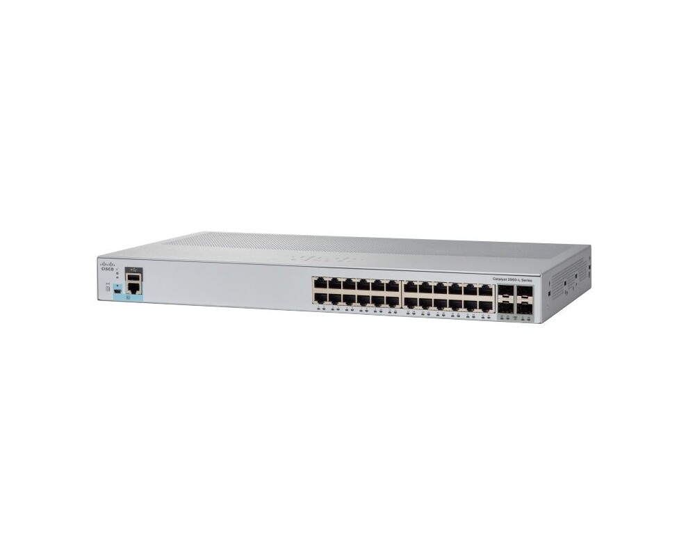 Switch (Комутатор) Cisco Catalyst 2960L Smart Managed 24 port GigE 2