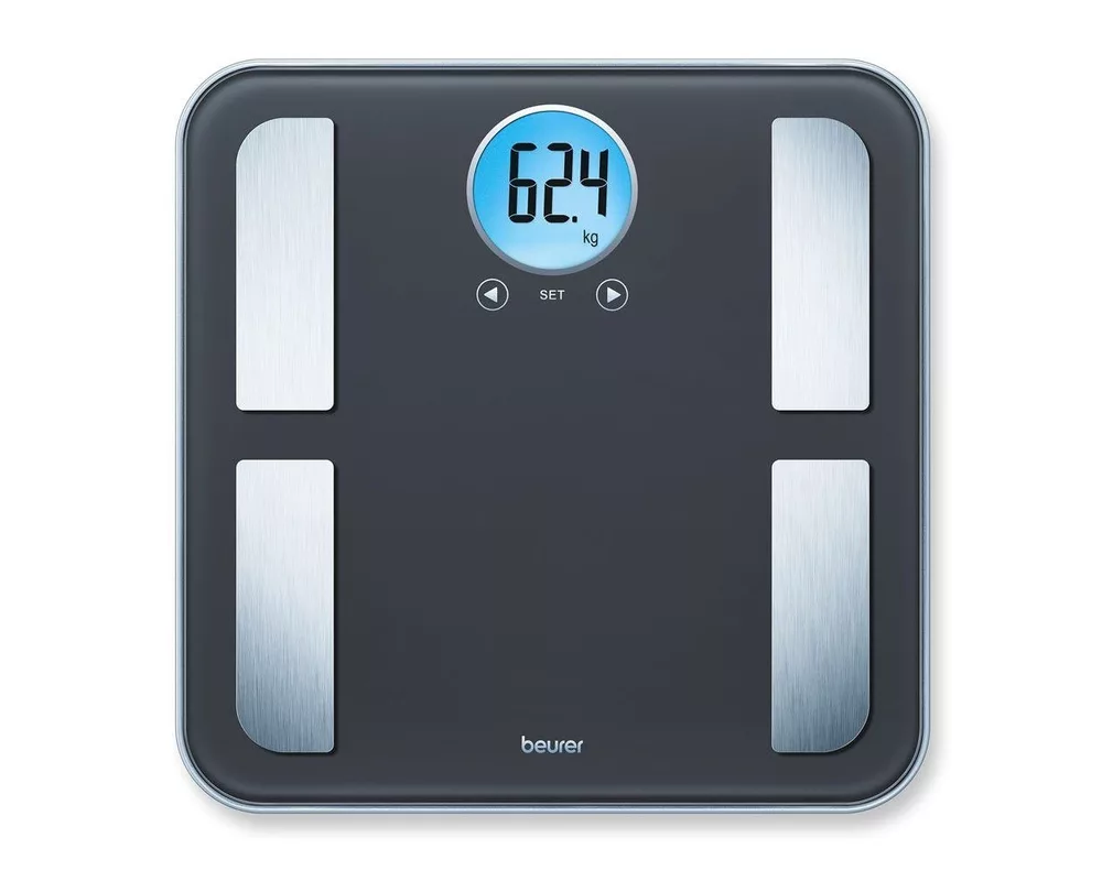 Смарт кантар Beurer BF 195 diagnostic bathroom scale; round LCD display; Weight 2