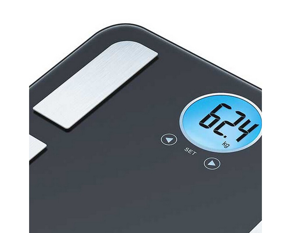 Смарт кантар Beurer BF 195 diagnostic bathroom scale; round LCD display; Weight 5