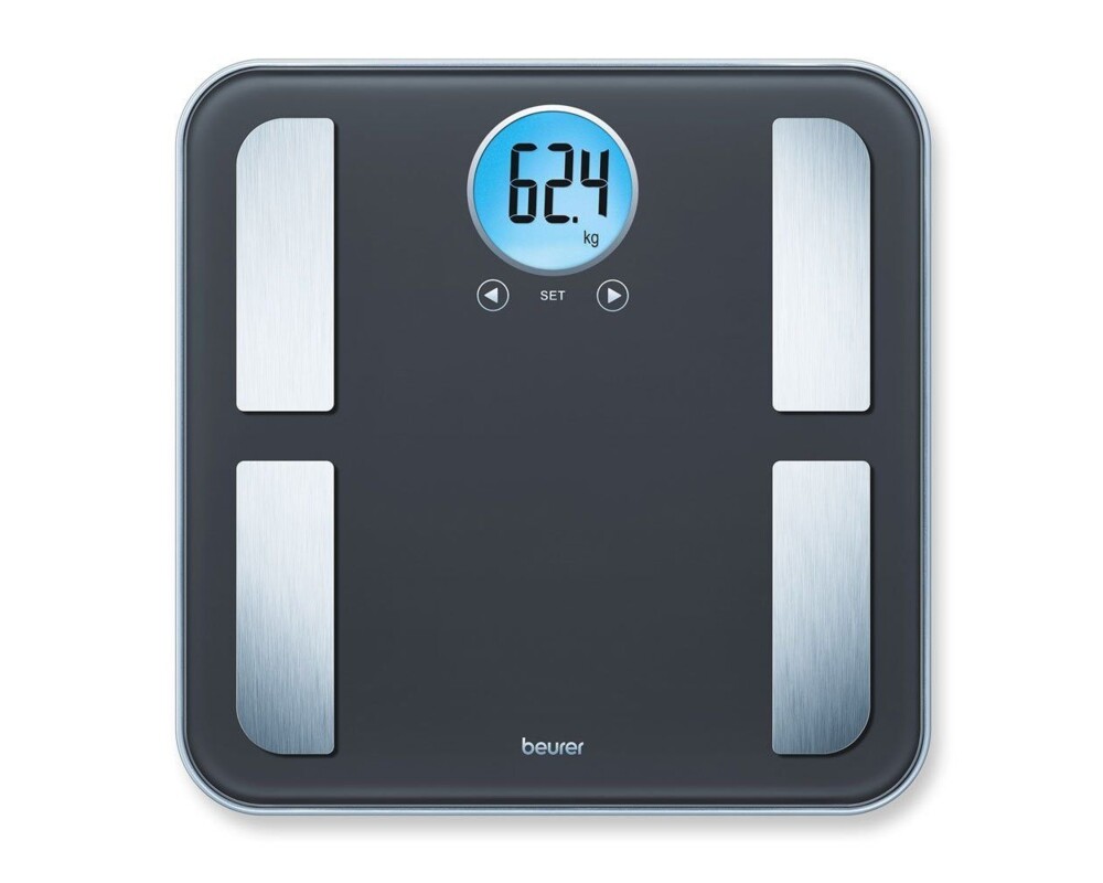 Смарт кантар Beurer BF 195 diagnostic bathroom scale; round LCD display; Weight 3