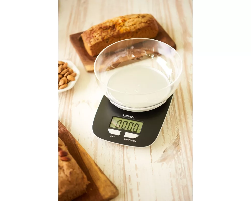 Смарт кантар Beurer KS 25 kitchen scale; Bowl with 1.2 litre capacity;3 kg / 1 g 8