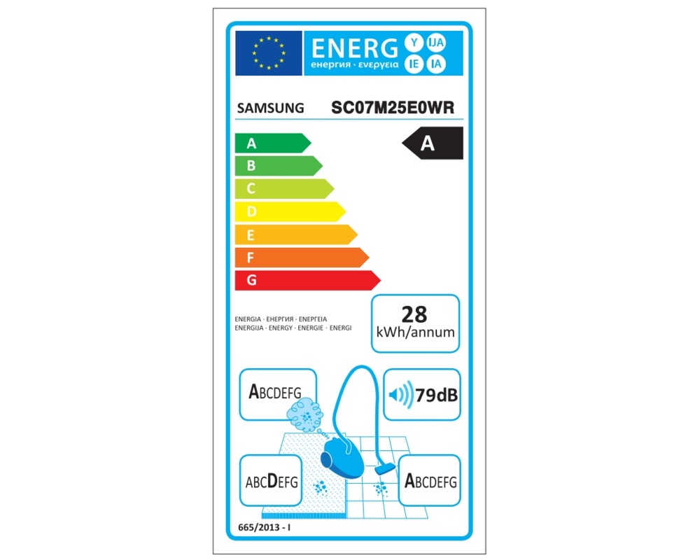 Прахосмукачка Samsung VC07M25E0WR/GE 10