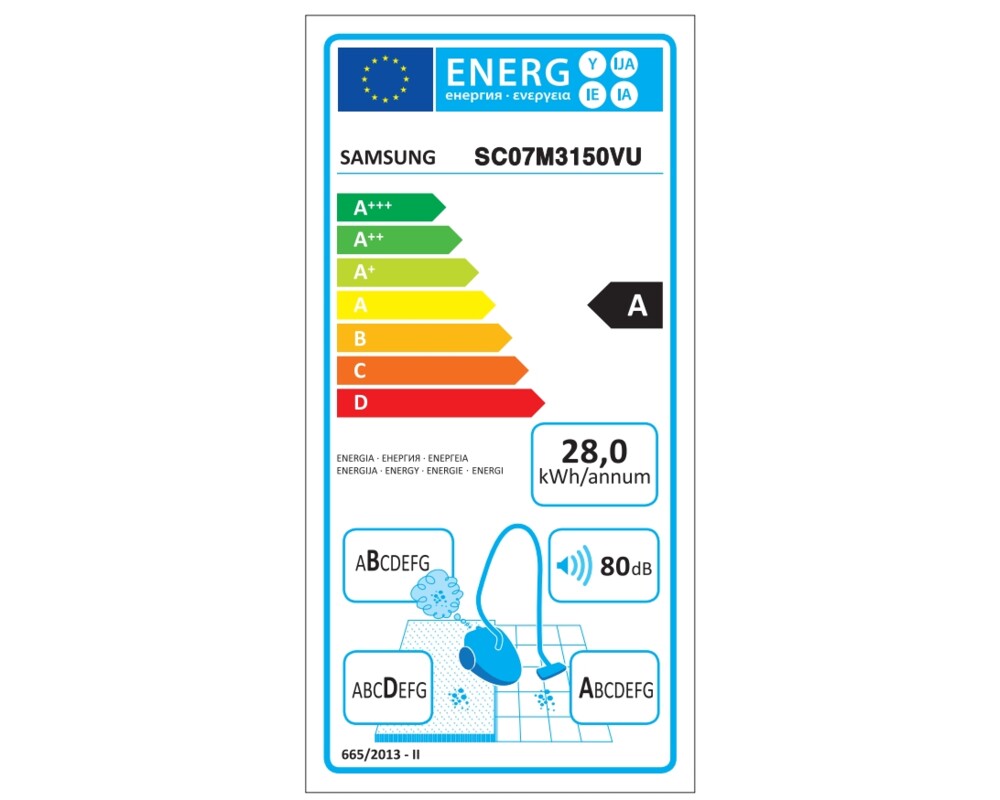 Прахосмукачка Samsung VC07M3150VU/GE 14