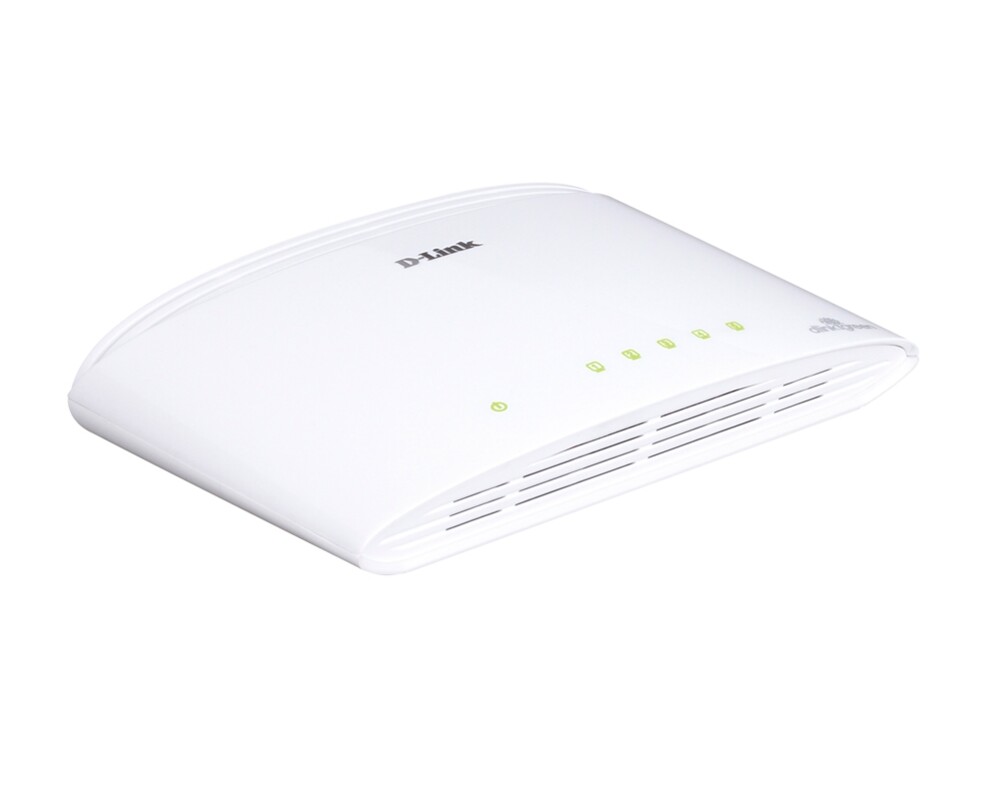 Switch (Комутатор) D-Link DGS-1005D/E 5-port 10/100/1000 Gigabit Desktop DGS-1005D/E 3