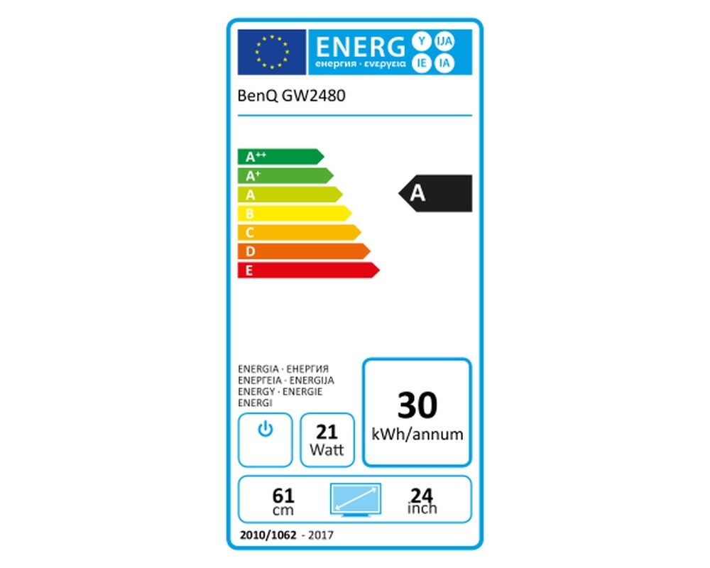 Монитор BenQ 23.8" GW2480E 5